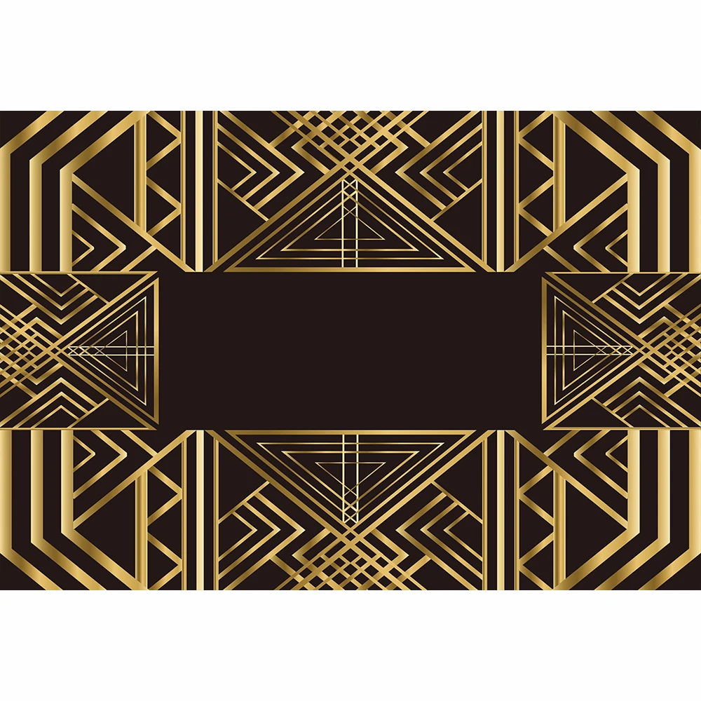 Allenjoy покрытие для стола на день рождения Great Gatsby, золотые, черные скатерти на стол для вечеринки в честь рождения ребенка, товары для свадебной вечеринки, Декор
