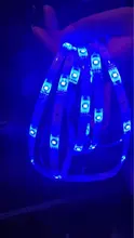 Tira de Luces LED RGB 2835, mando a distancia IR, 1m, 2m, 3m, 4m, 5m, cinta de diodos, TV, sala de estar, dormitorio, decoración de pared, Luces LED de retroiluminación