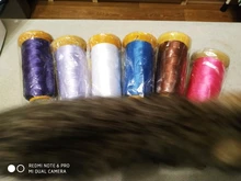 Cuerda de algodón para manualidades, cuerda de rosca de 0,2/0,25/0,5/0,7/0,8/1mm, compatible con abalorios, pulseras, collares, accesorios de joyería