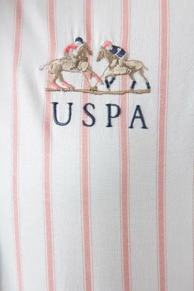 Розовый Uss. POLO ASSN. Для женщин тканые Gomlek - Цвет: Розовый