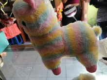 Muñeco de felpa para bebé, de 25cm Animal de peluche, colorido, de Alpaca, suave, de algodón, para el hogar, Mate durmiente