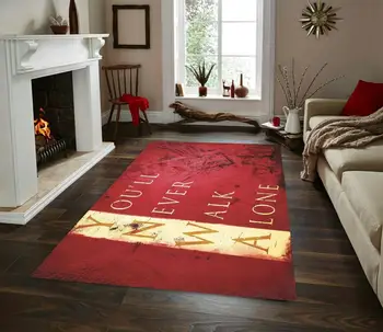 

Liverpool FC Patterned Carpet ,Non Slip Floor Carpet,Teen's Carpet,Turkish Rug