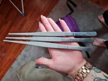 Pinzas quirúrgicas para animales de granja, kit de pinzas de acero inoxidable, resistentes al calor, hemostato de extracción