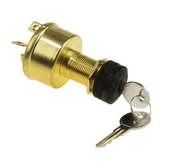 

Ignition lock with key and protective cap aes121115a1