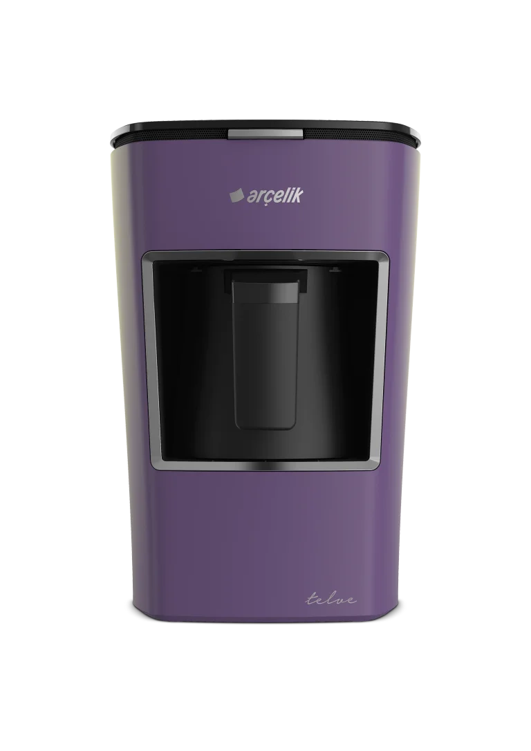 Фиолетовый Arcelik K 3300 Telve Турецкая кофемашина, автоматическая кофемашина, Турецкая кофемашина для 3 человек, автоматический кофейник - Цвет: Фиолетовый