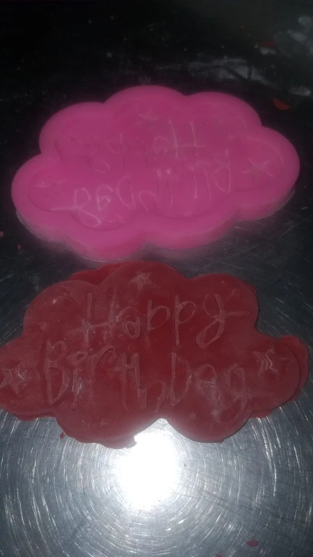 Happy Birthday Silicone Mold photo review