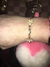 Pulseras con cadena de Color dorado multicapa para mujer, brazaletes con dije de corazón, brazaletes de cristal, novedad de 2020