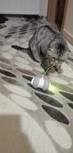 Juguete interactivo para gatos con modo giratorio inteligente, juguete para gatos, divertido juego electrónico para gatos, juguetes con plumas