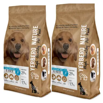 

Yerbero NATURE 2 pc from SALMON & RICE gluten free from 3kg c/u.