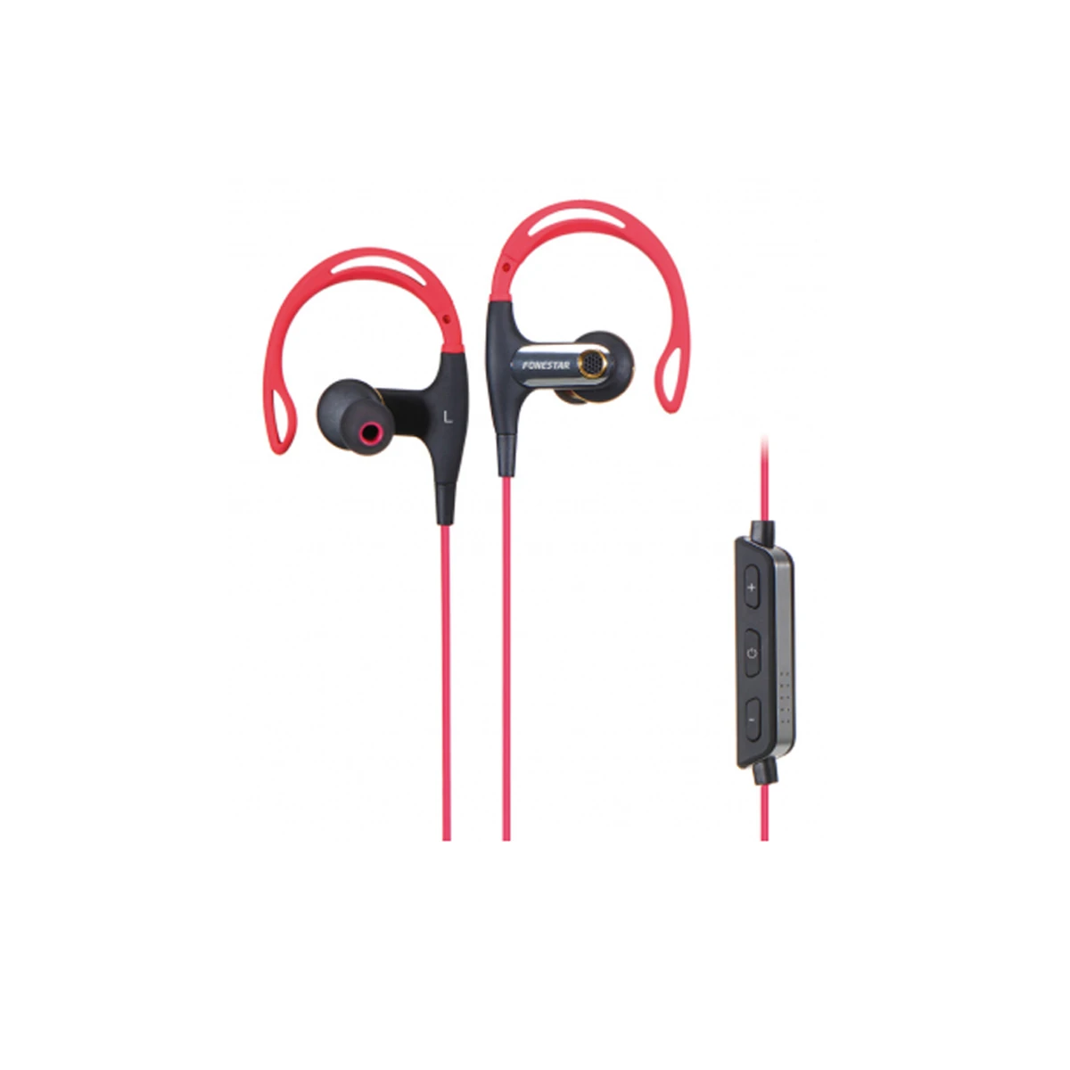 Headphones Sport Bluetooth Control Red Bluefit-63r | Электроника