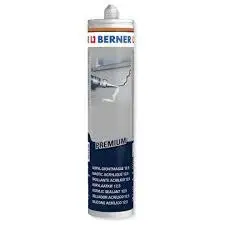 

Berner flexible acrylic sealant premium white 310 ml acrylic putty