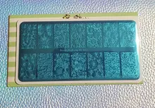 Stamping Plates Stencil Nail-Art-Template Texture Animal-Image Tiger Leopard-Print Beautybigbang