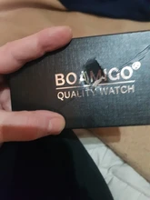 BOAMIGO-reloj deportivo para hombre, Luminoso, de cuarzo blanco, militar, resistente al agua, correa de goma, analógico, Digital