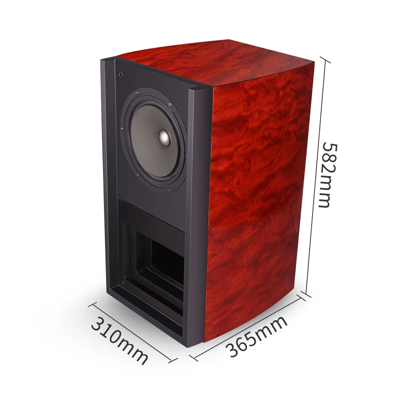 TUOLIHAO Q10 полный диапазон колонки для книжной полки HIFI EXQUIS лабиринтный дизайн