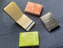 Mini cuaderno de bolsillo A7, libreta mensual, planificador diario semanal, trabajo de estudio para hacer notas, Agenda, papelería, 96 hojas