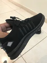 Zapatillas de deporte de malla para hombre, zapatos masculinos informales, deportivos, calzado vulcanizado, ligeras, con cordones, para correr, para andar, a la moda