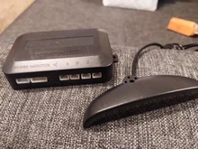 Eunavi 1set de Parktronic Kit de sensores de estacionamiento Led 4 6 8 sensores para todos los coches inversa asistencia Sistema de Control de Radar de marcha atrás