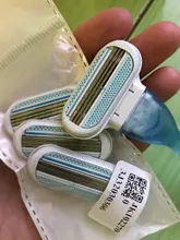 Cuchillas de afeitar de seguridad para mujer, cabezales de repuesto de hoja de afeitar para rasuradora, belleza, 4 Uds.