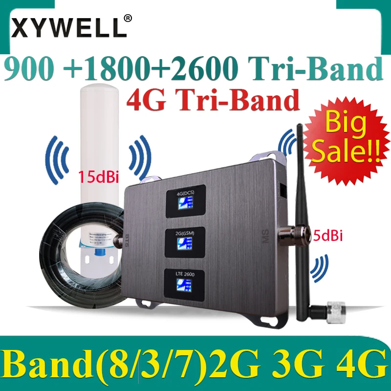 gsm signal booster CellPhone Amplifier 4g 900 1800