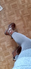 Boots Women Platform-Side Lace-Up Chunky Brown Black New-Design Round-Toe Trendy Double-Zippers