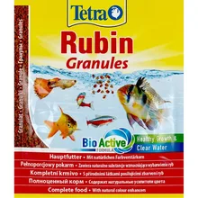 TetraRubin Granules(гранулы) для улучшения окраса всех видов рыб, 15 г