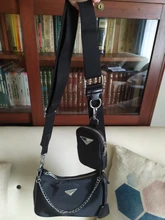 Bolso cruzado a la moda para mujer, bandolera de un solo hombro, impermeable, tela Oxford, sencillo, para tarjetas