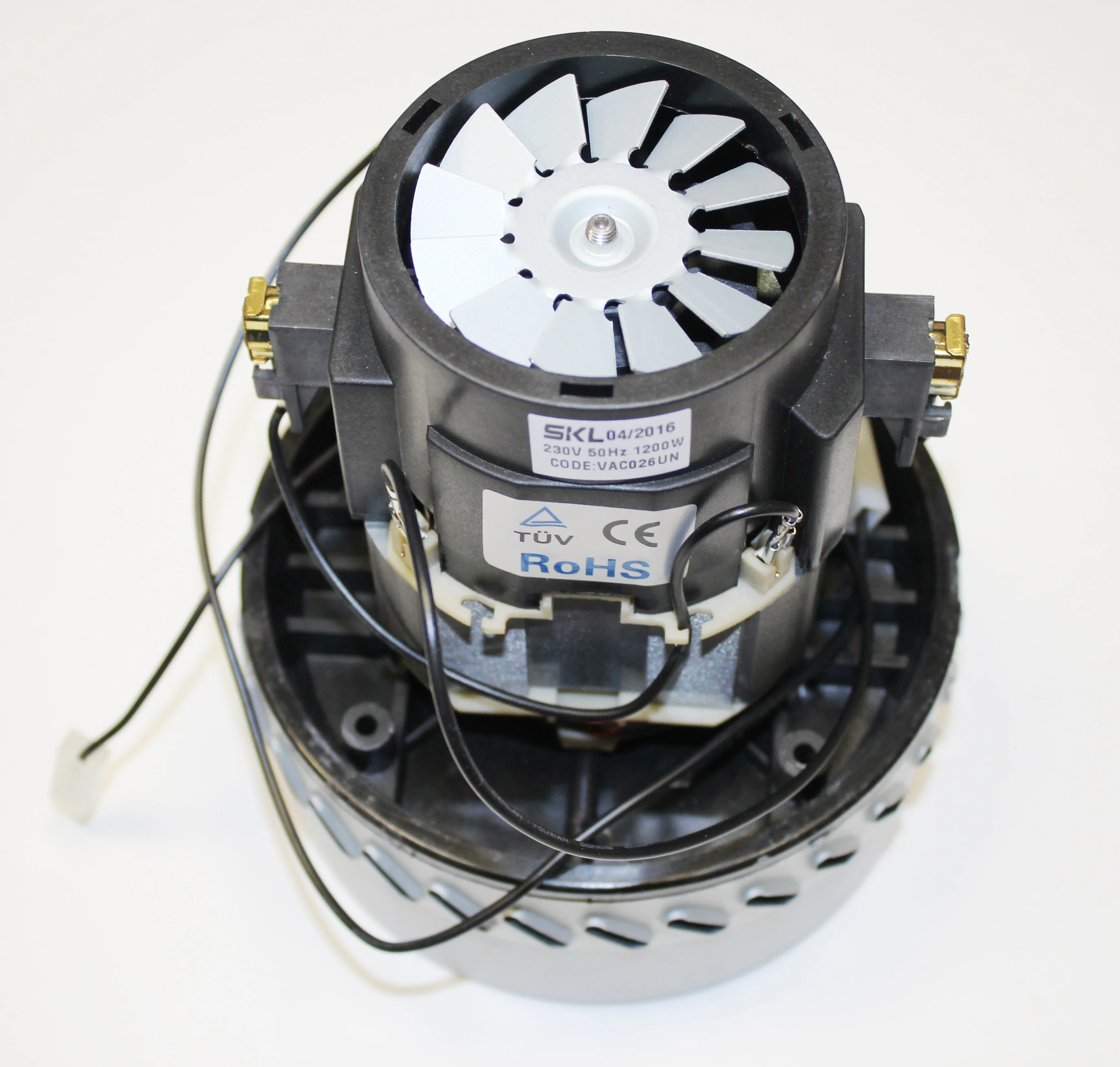 Двигатель для моющего пылесоса 1200W H-175мм D-144мм h=70мм VAC026UN | Бытовая техника