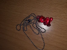 Collares con colgante de oso de dibujos animados para mujer y niña, cadena de 6 colores hecha a mano con colgante de Color caramelo para mujer y niña, joyería diaria, regalos de fiesta