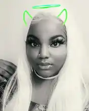 Peluca con malla Frontal de pelo lacio sintético Zesen 13*4 pelucas de Color degradado y Color verde peluca Frontal de encaje para mujer