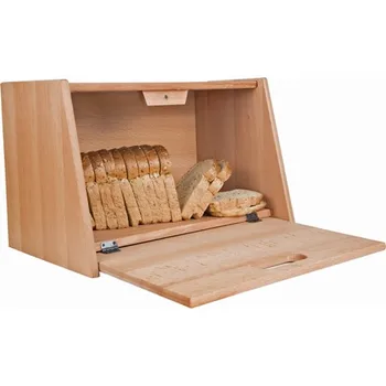 

Wooden Beech Tree Bread Box