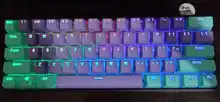 Mechanical-Keyboard Keycap Two-Color Backlight DIY PBT for 61-Key
