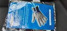 Guantes anticortes resistentes, de seguridad, alambre de acero inoxidable, malla metálica, de carnicero