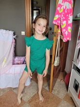 Conjuntos de ropa para niña, ropa para bebé, prendas de manga corta, camiseta + pantalón, vestido, 2 piezas de ropa para niño