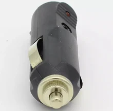Conector de encendedor de coche, adaptador de fusible LED de 12 V y 12 V CC, 1 ud.