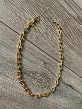 Tocona bohemio de aleación de Color oro de Metal collar de gargantilla de cadena para las mujeres 2020 de moda ajustable joyería venta al por mayor 14956