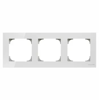 

ABB sky Glass white frame 3-Post