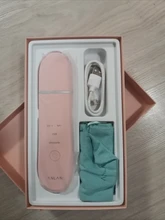 ANLAN-Depurador ultrasónico de piel, limpieza Facial profunda, espátula vibratoria para limpieza Facial, instrumento de belleza para Peeling