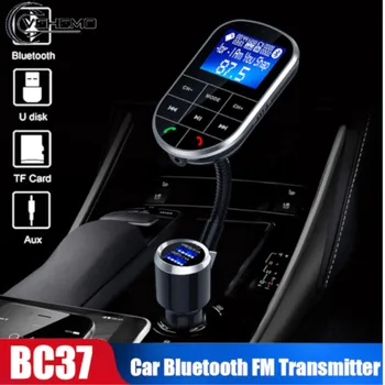 

Vehemo car MP3 player Bluetooth Car Kit Car Radio Adapter Fm Transmitter Hands Free 12V 24v QC3.0 Wireless Dual Charging Port