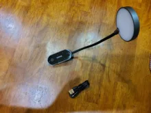 Baseus LED Clip Table Lamp Stepless Dimmable Wireless Desk Lamp Touch USB Rechargeable