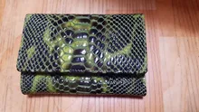 Purse Female Wallets Snake-Pattern Women Clutch Genuine-Leather Luxury Brand Cell-Phone-Holder