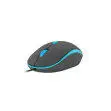 

Raton Natec Sparrow optical 1200 Dpi black blue computer mice