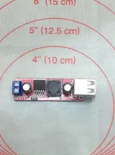 Converter-Module Vehicle-Charger Step-Down LM2596 DC-DC 5V To 3A 6V-40V for Dual-Usb
