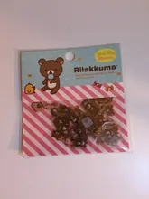 De PVC lindo Mohamm oso Rilakkuma diario japonés lindo viaje decorativo adhesivo pegatinas para álbum Scrapbooking papelería