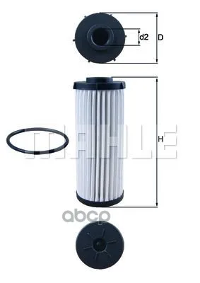 Фильтр Dsg-7 Vag(С Прокладкой) Mahle/Knecht Hx139d Mahle/Knecht арт. HX139D