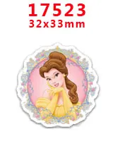 17523 30 шт мультяшный персонаж плоское украшение из смолы PR 16619 - Цвет: 17523