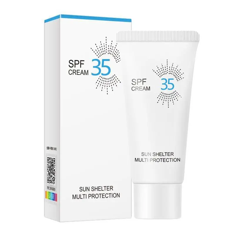 Солнцезащитный отбеливающий крем для лица SPF35 Омолаживающий увлажняющий тела