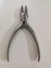 MR.GREEN-cortauñas superafilada de acero inoxidable, alta calidad, para cutículas, uñas postizas, pedicura