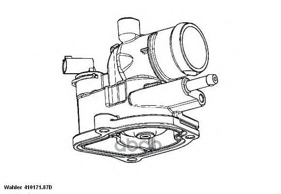 Thermostat Wahler 41017187d Wahler. 41017187D