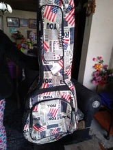 Funda impermeable para guitarra acústica, 40 / 41 pulgadas, 600D, Oxford