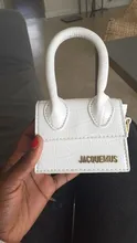 Jacquemus-Mini bolsos cruzados para mujer, bolso de marca famosa, de diseñador de lujo, con patrón de cocodrilo, 2021